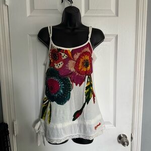 Vintage Desigual Multicolor Floral Camisole - size M